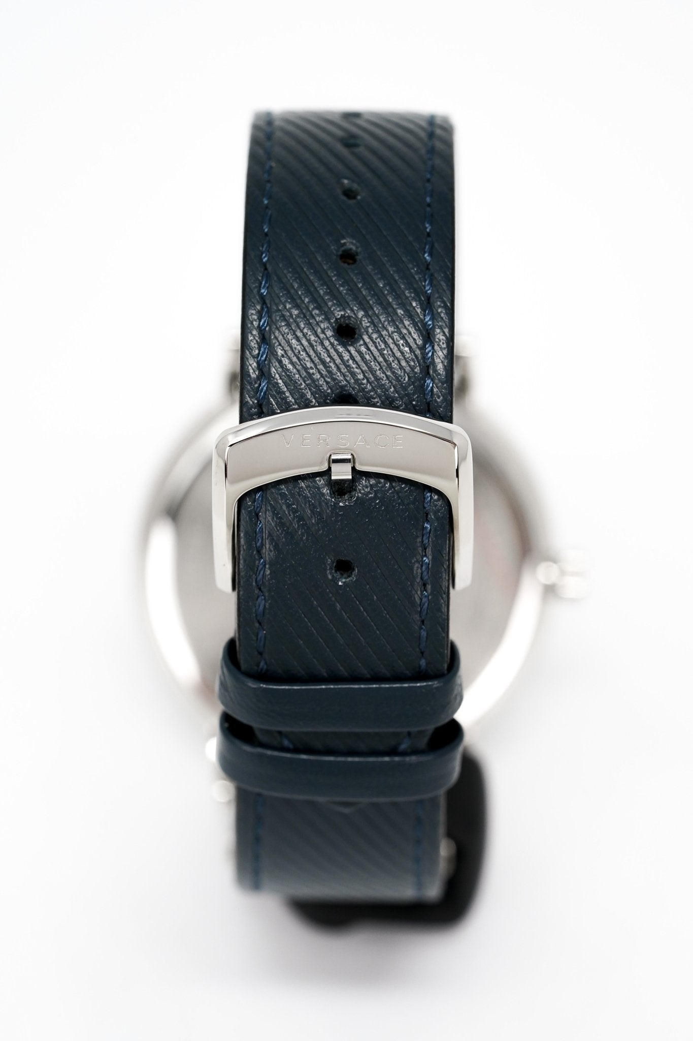 Versace Men's Watch V-Circle Small Seconds Blue VBQ010017-GR8 Sunglasses