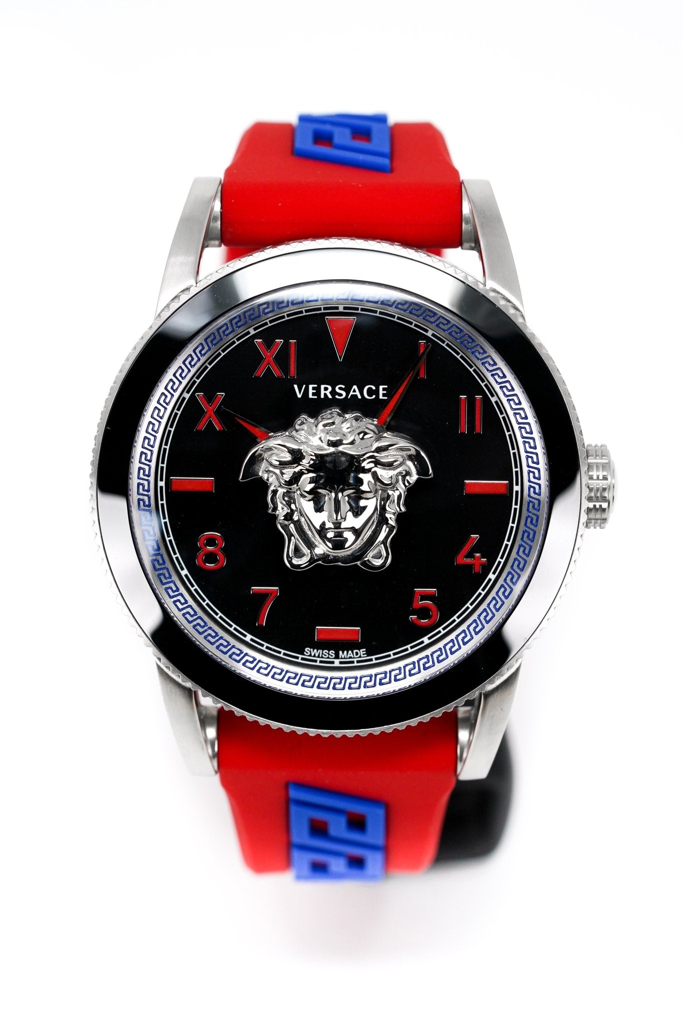 Versace Men's Watch V-Palazzo Red VE2V00622-GR8 Sunglasses
