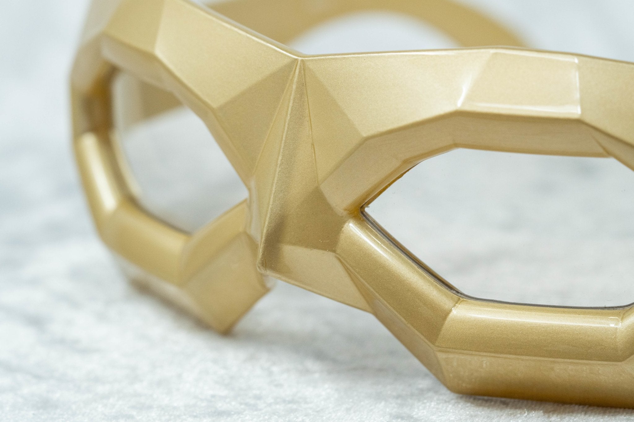 Walter Van Beirendonck Sunglasses Special Gold and Transparent WVB2C5SUN-GR8 Sunglasses