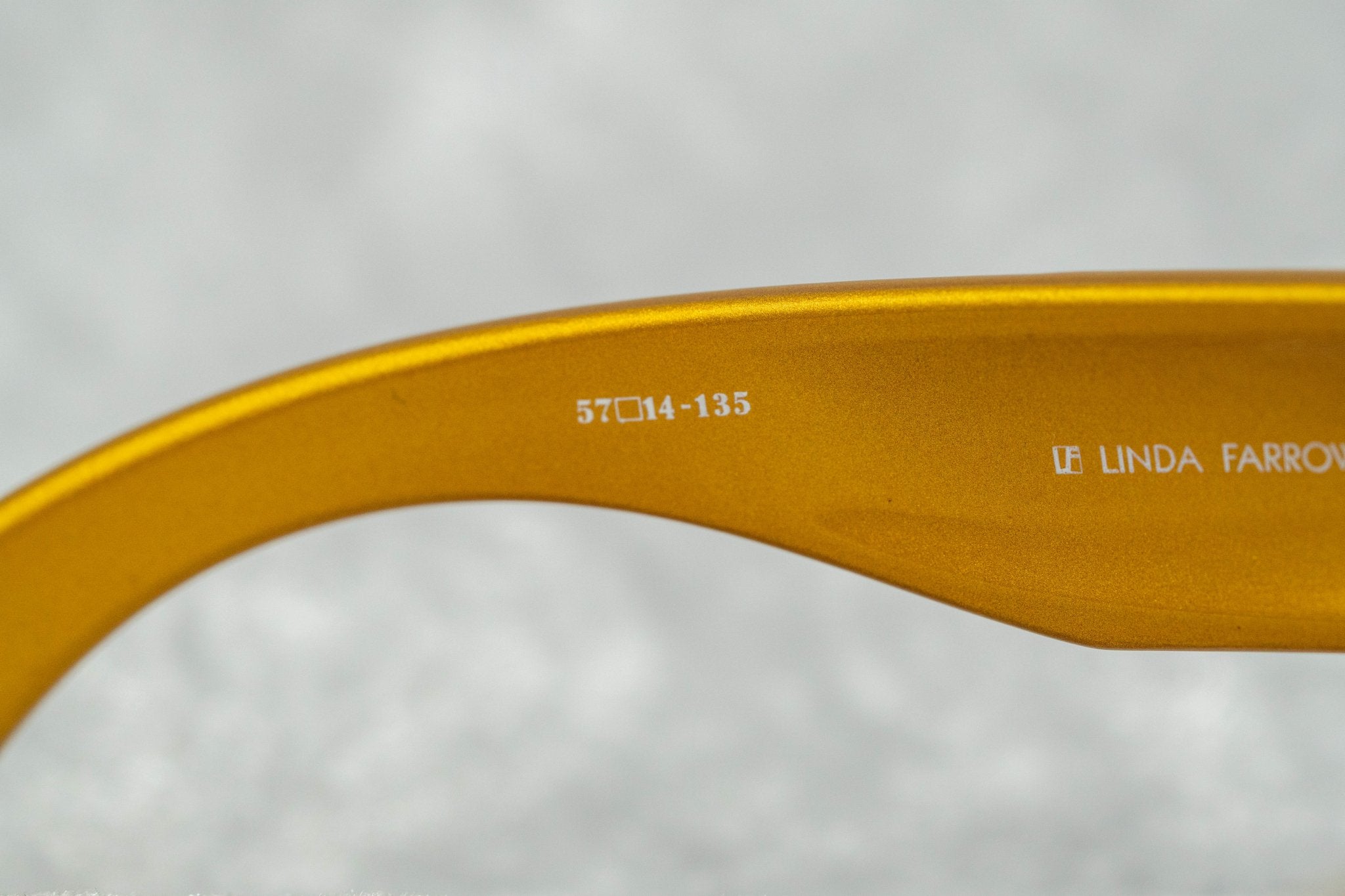 Walter Van Beirendonck Sunglasses Special Shiny Gold and Brown WVB2C10SUN-GR8 Sunglasses