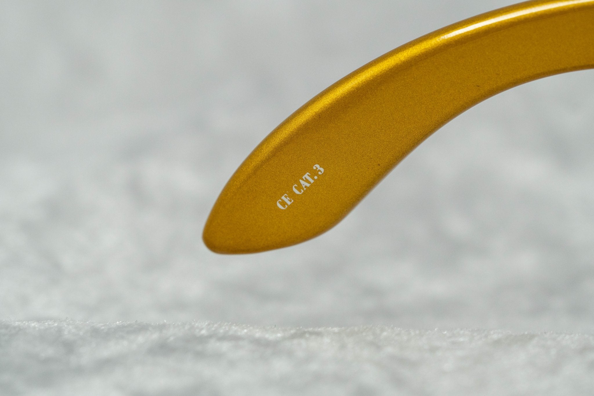 Walter Van Beirendonck Sunglasses Special Shiny Gold and Brown WVB2C10SUN-GR8 Sunglasses