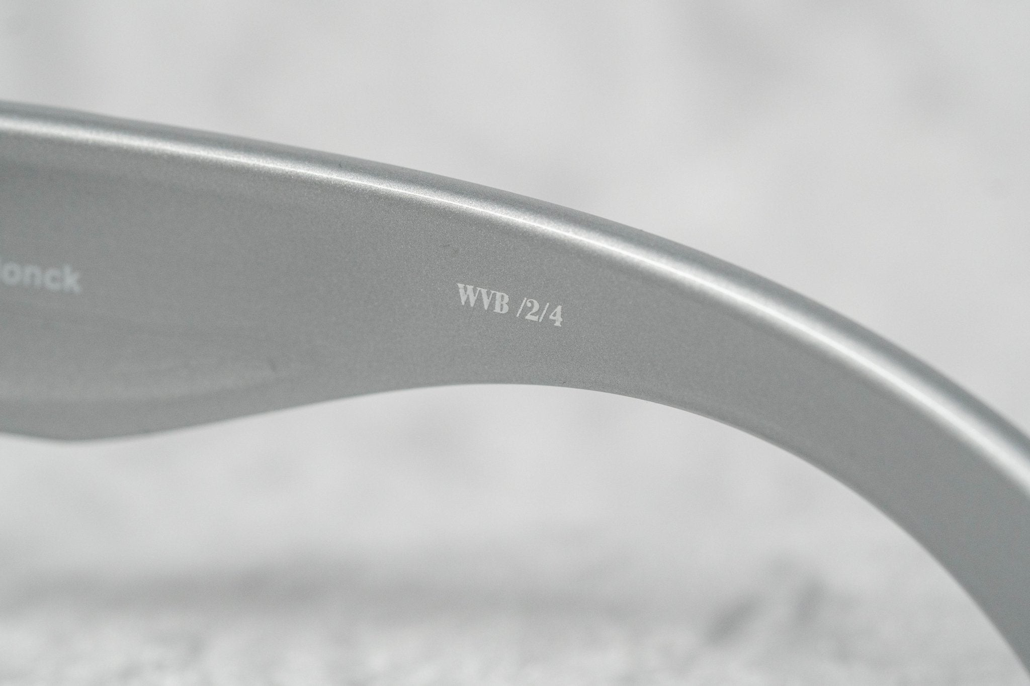 Walter Van Beirendonck Sunglasses Special Silver and Clear-GR8 Sunglasses