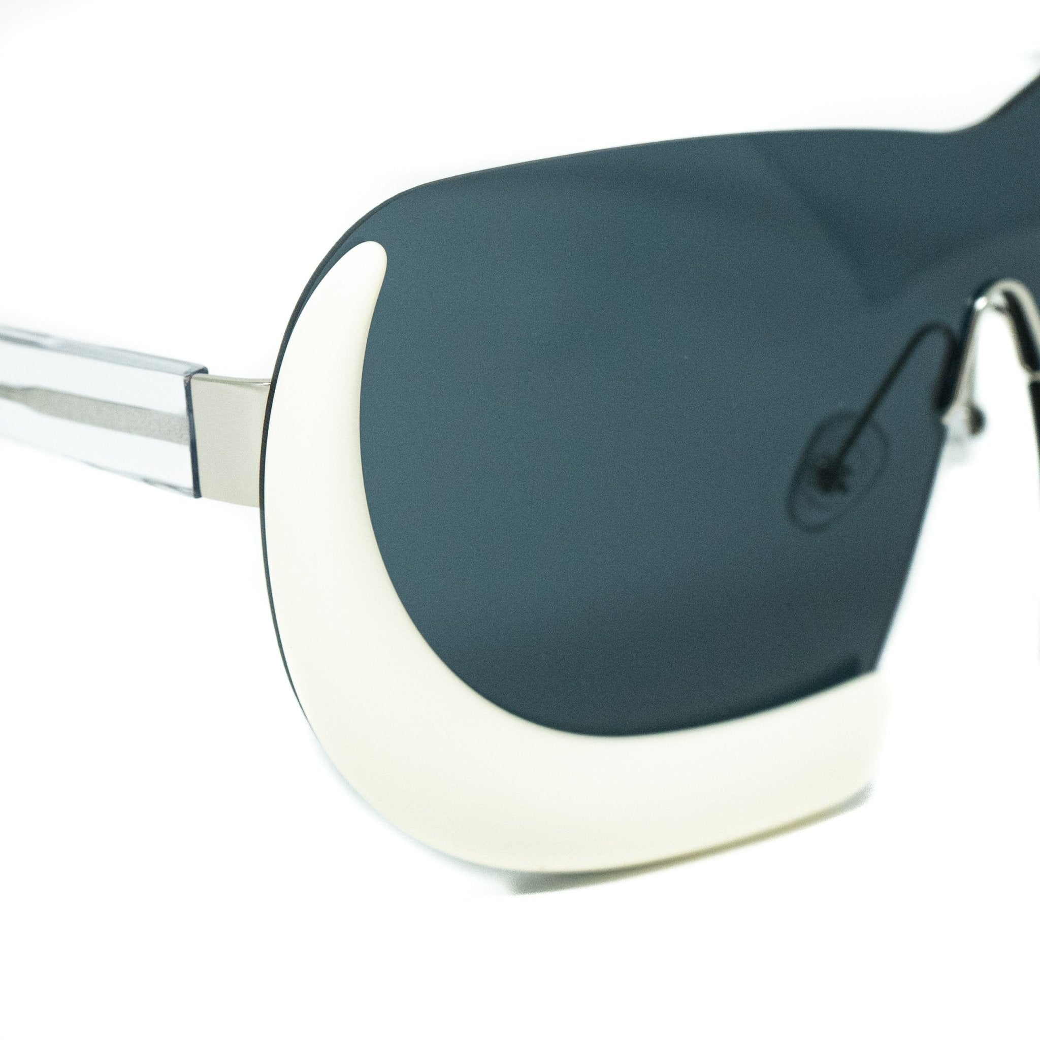 Walter Van Beirendonck Sunglasses Special Shield Clear and Grey WVB6C2SUN-GR8 Sunglasses