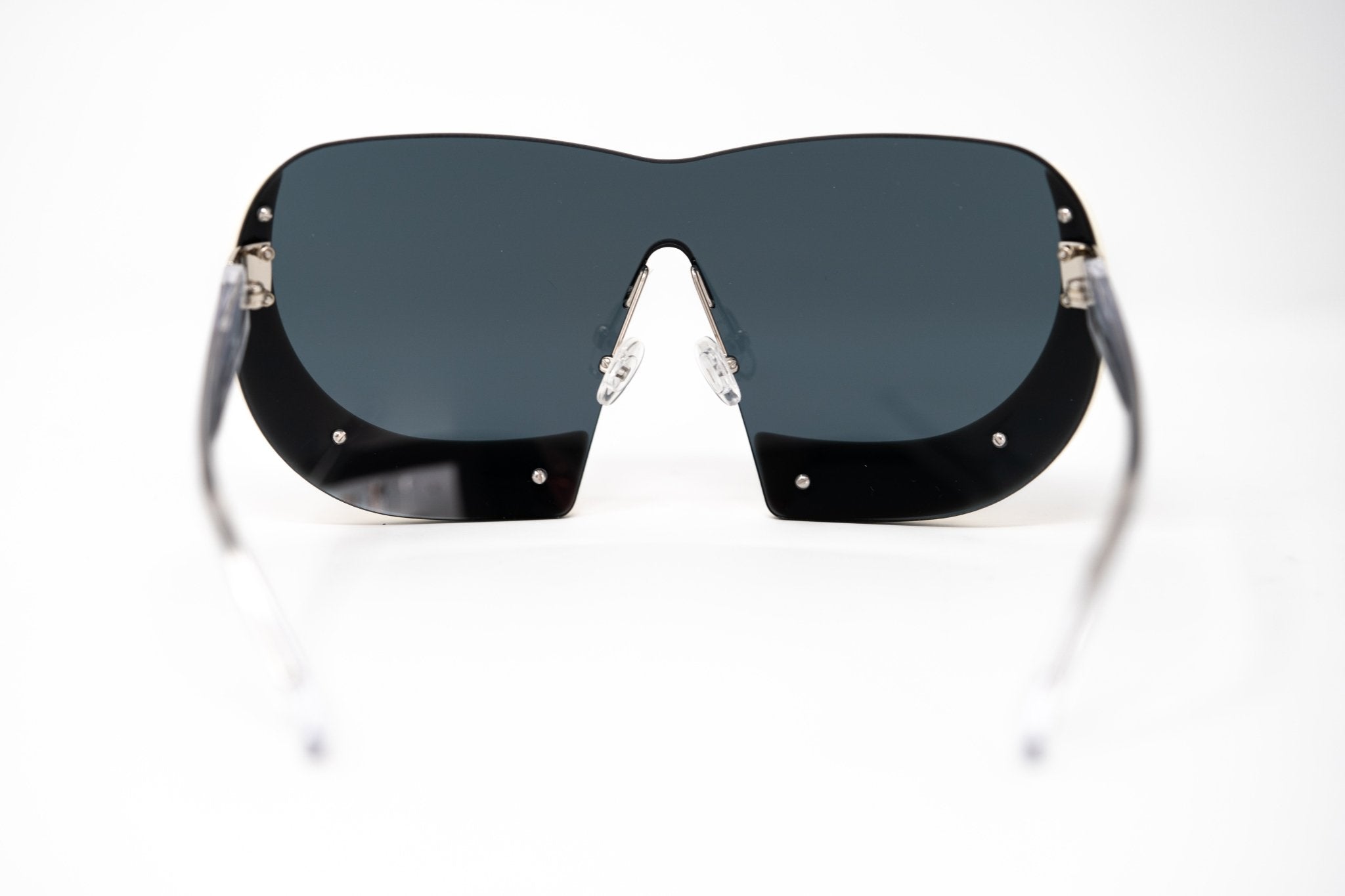 Walter Van Beirendonck Sunglasses Special Shield Clear and Grey WVB6C2SUN-GR8 Sunglasses