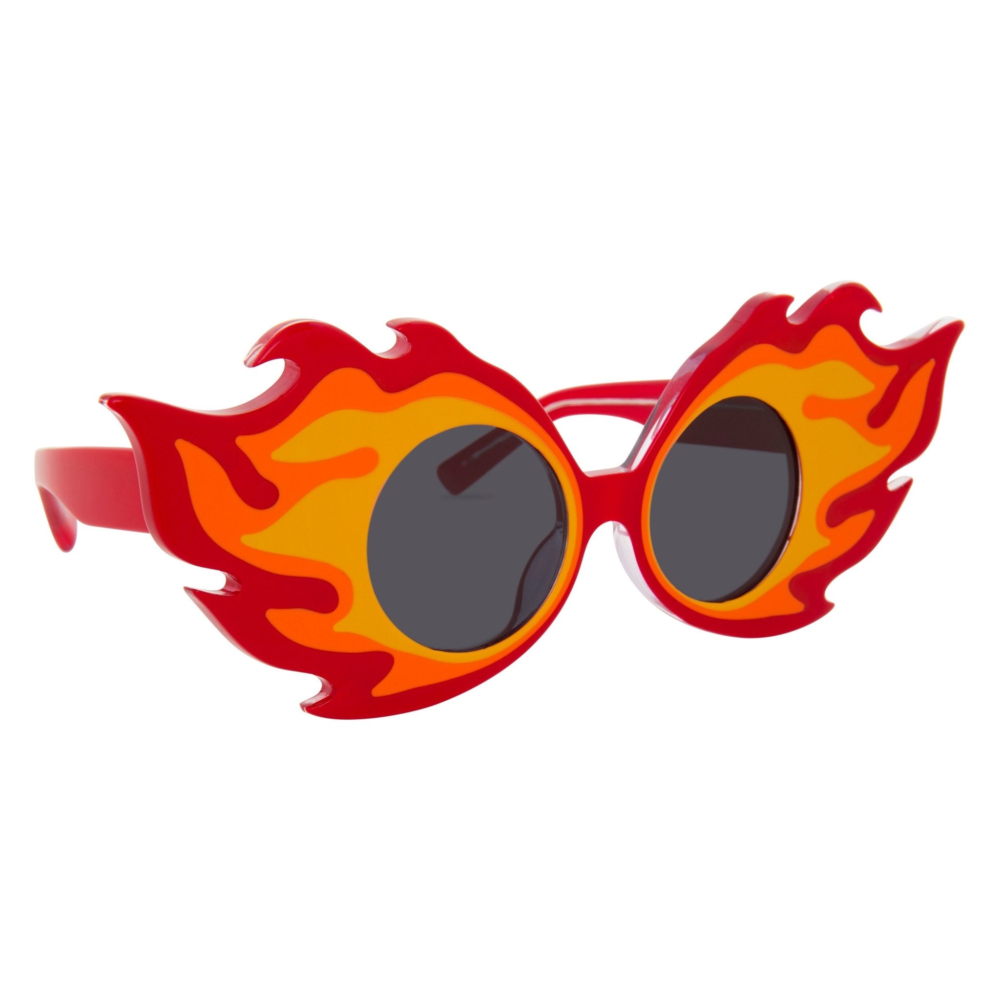 Yaz Bukey Sunglasses Special Flame Red and Grey-GR8 Sunglasses