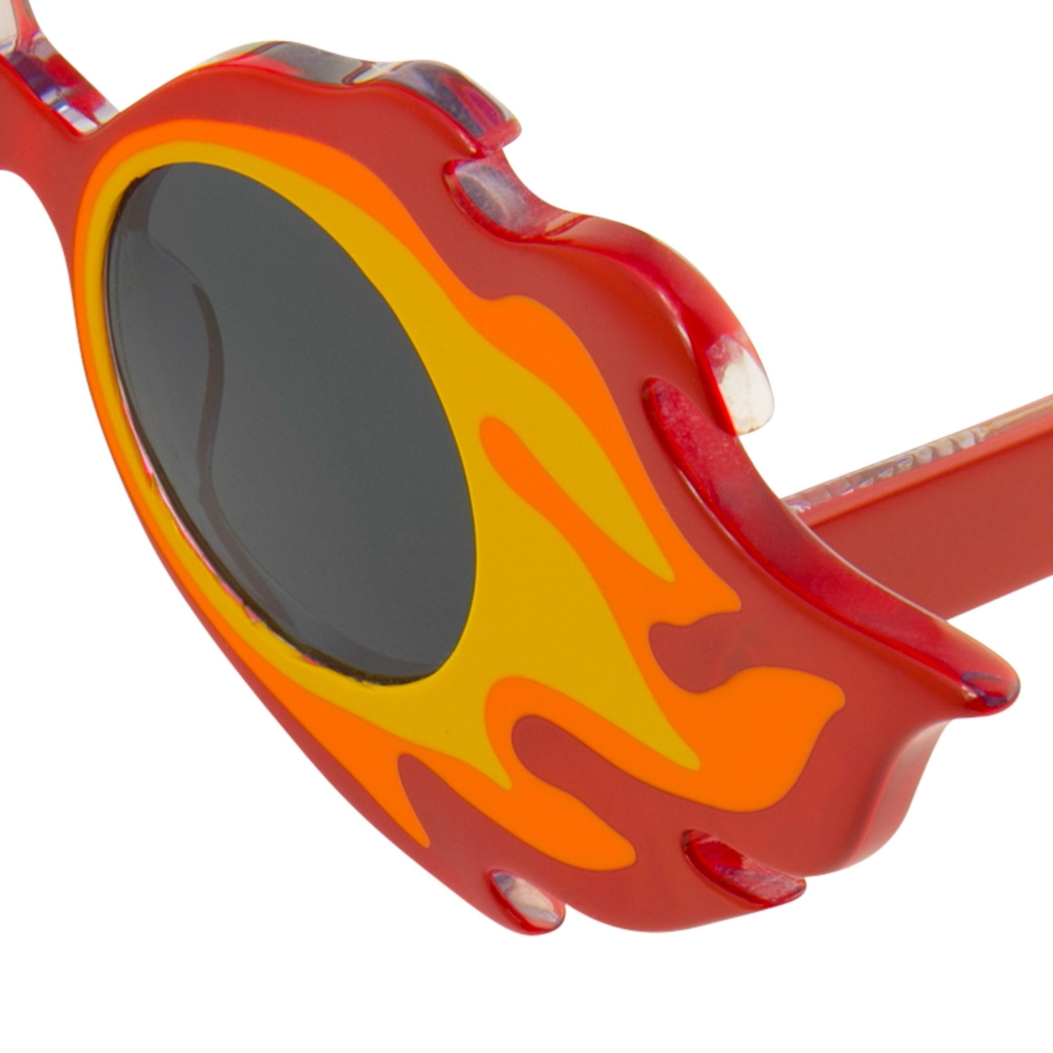 Yaz Bukey Sunglasses Special Flame Red and Grey-GR8 Sunglasses