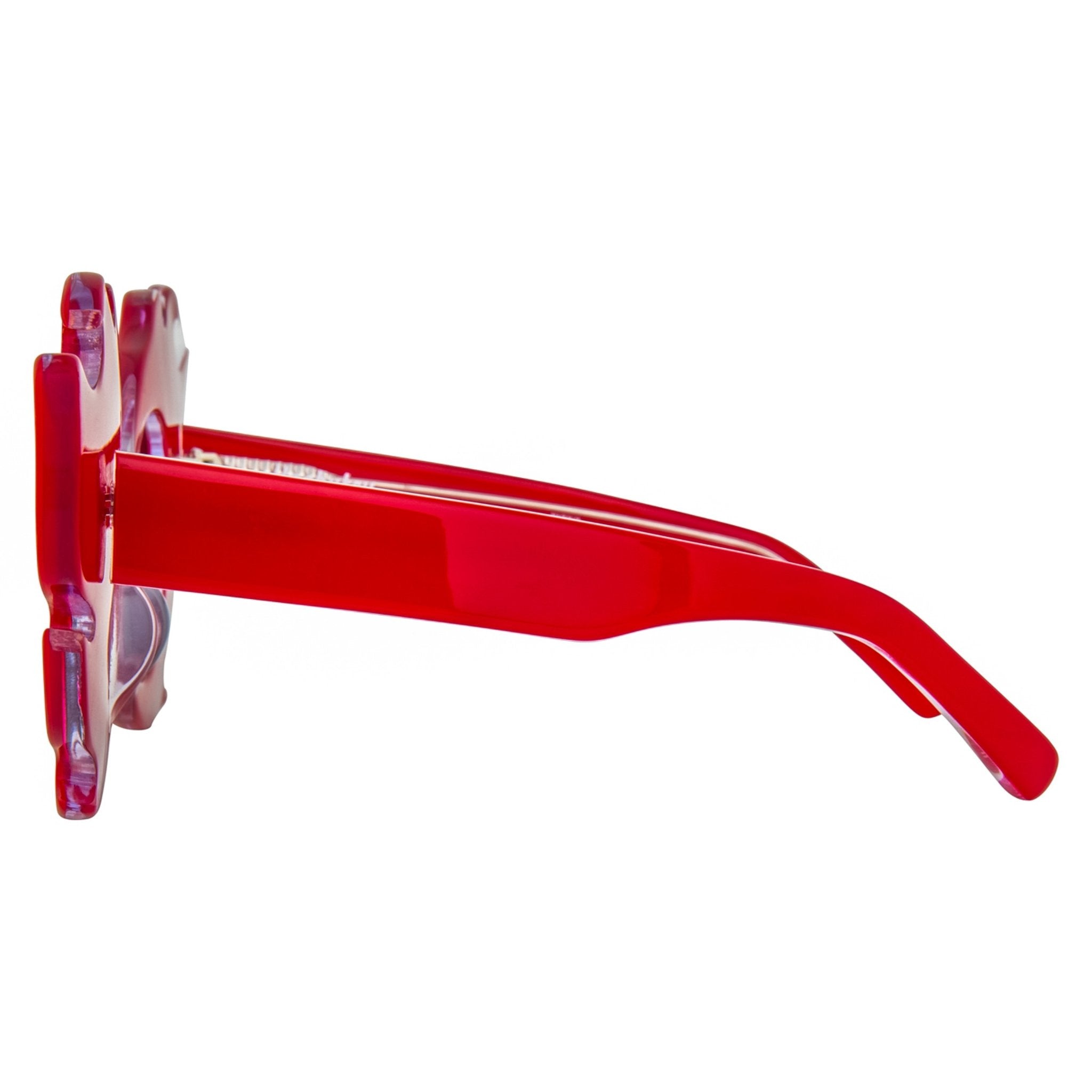 Yaz Bukey Sunglasses Special Flame Red and Grey-GR8 Sunglasses