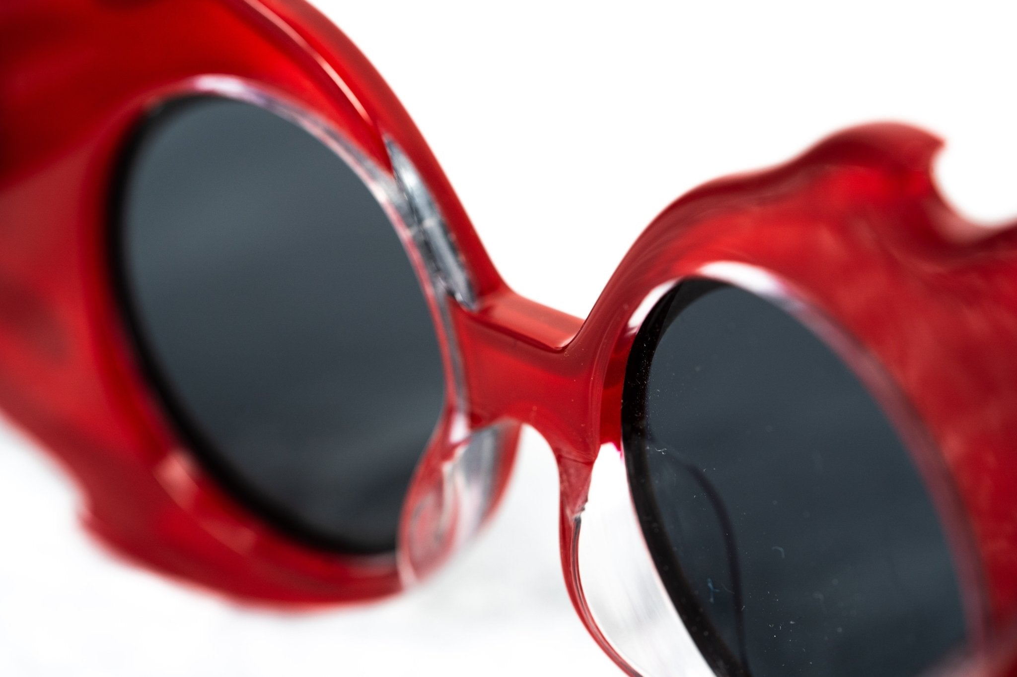 Yaz Bukey Sunglasses Special Flame Red and Grey-GR8 Sunglasses