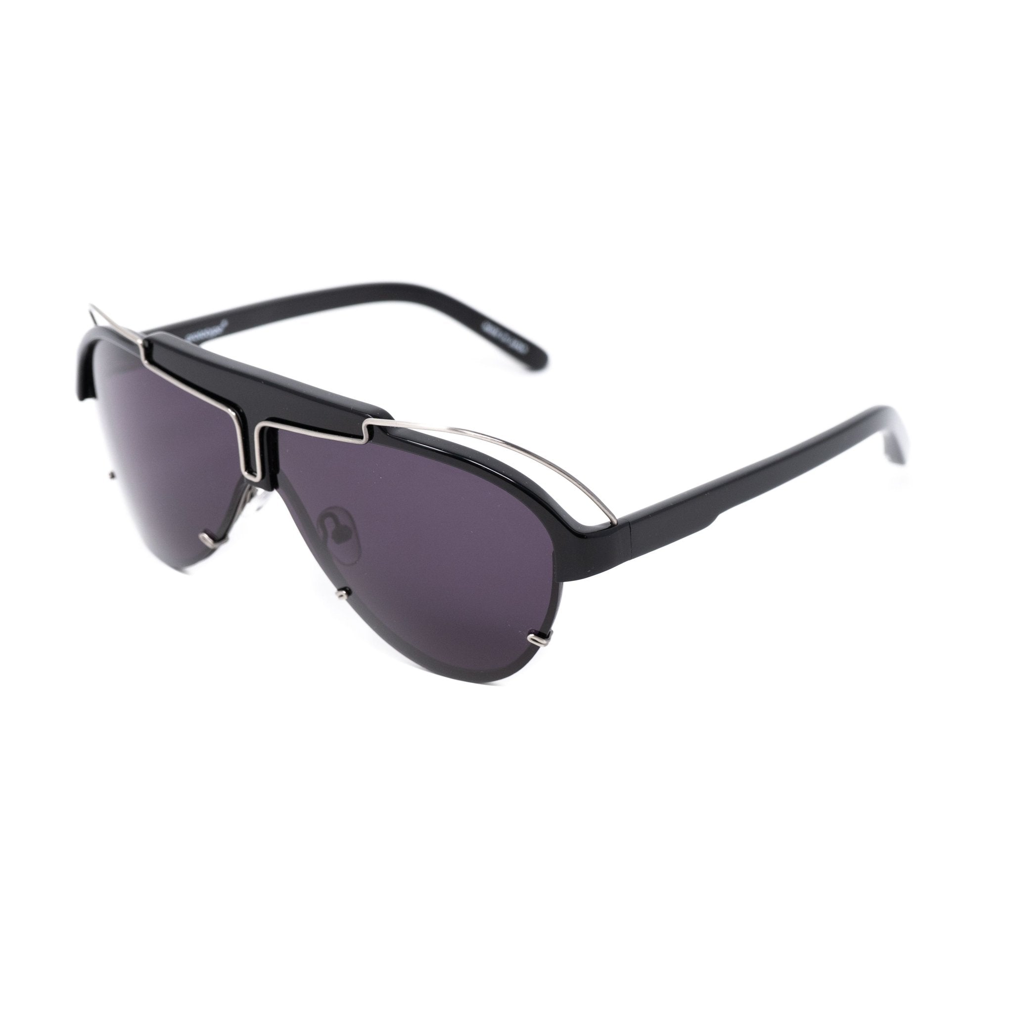 Yohji Yamamoto Sunglasses Silver and Purple-GR8 Sunglasses