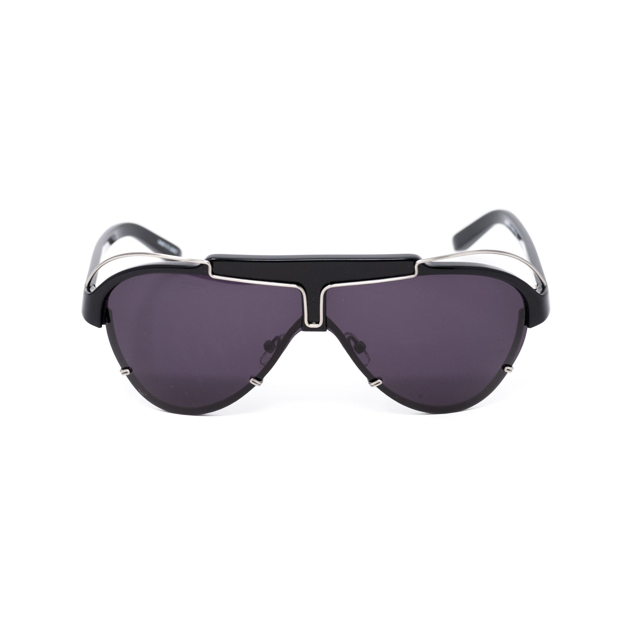 Yohji Yamamoto Sunglasses Silver and Purple-GR8 Sunglasses