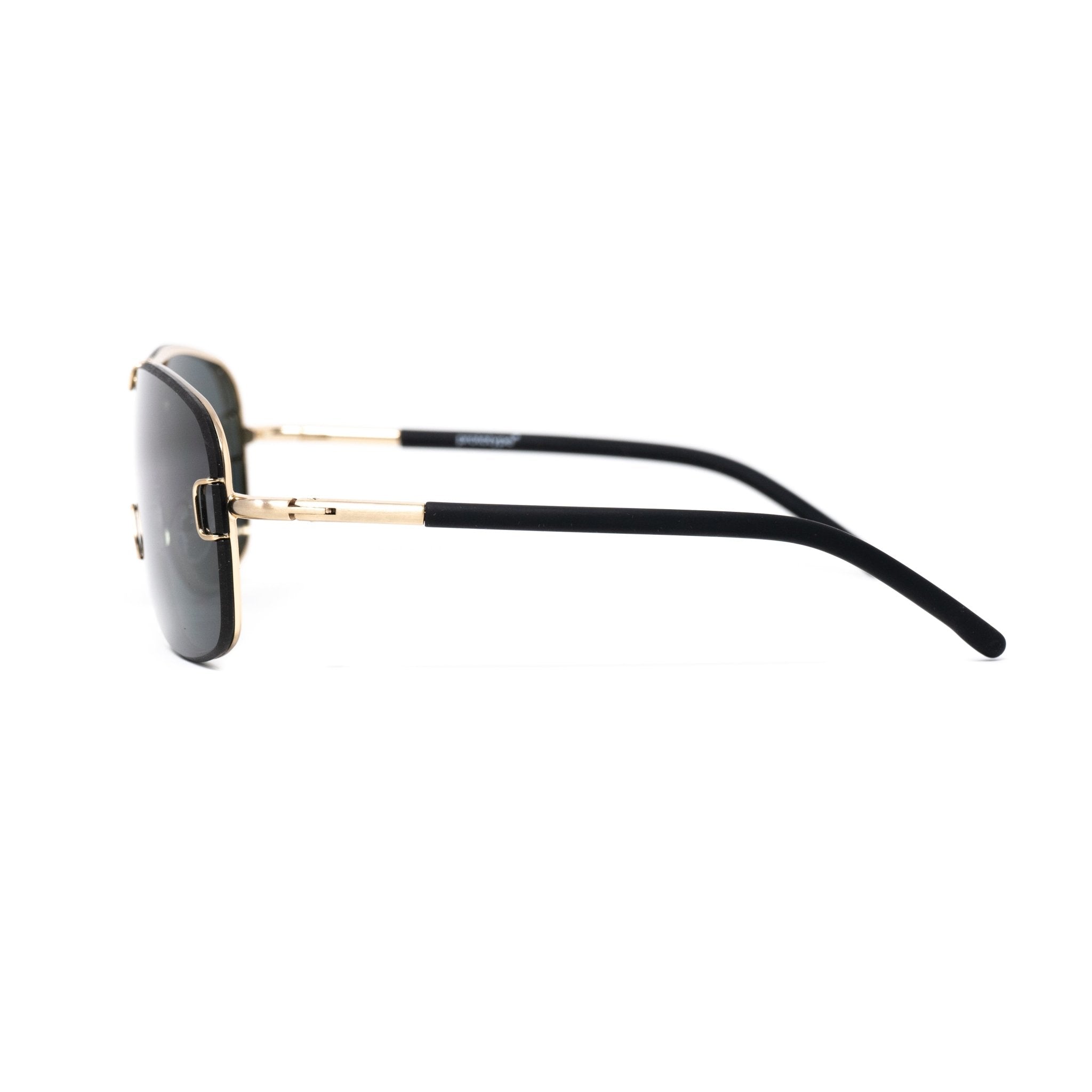 Yohji Yamamoto Sunglasses Gold and Grey YY10ROCKERC2SUN-GR8 Sunglasses