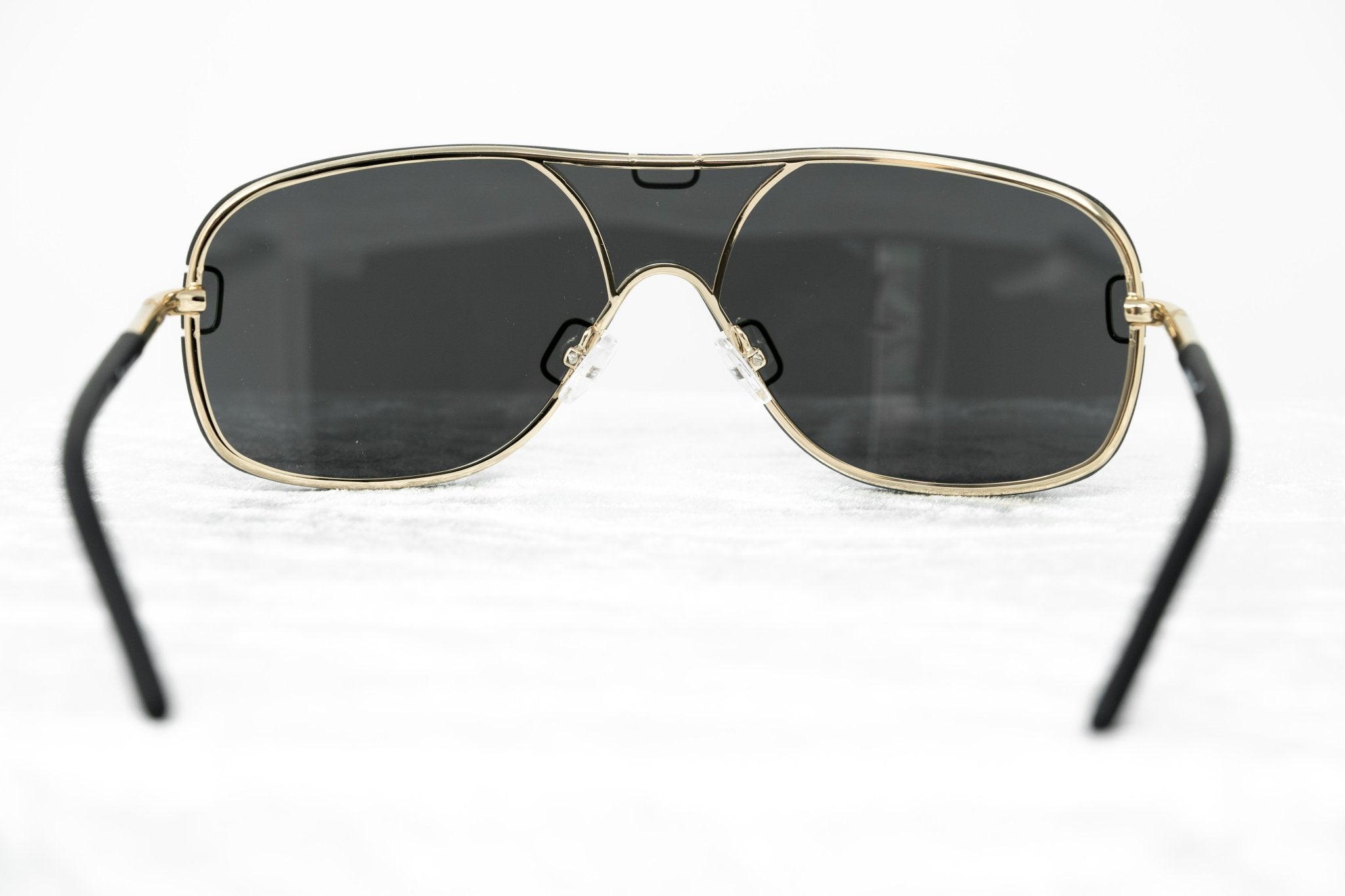 Yohji Yamamoto Sunglasses Gold and Grey YY10ROCKERC2SUN-GR8 Sunglasses