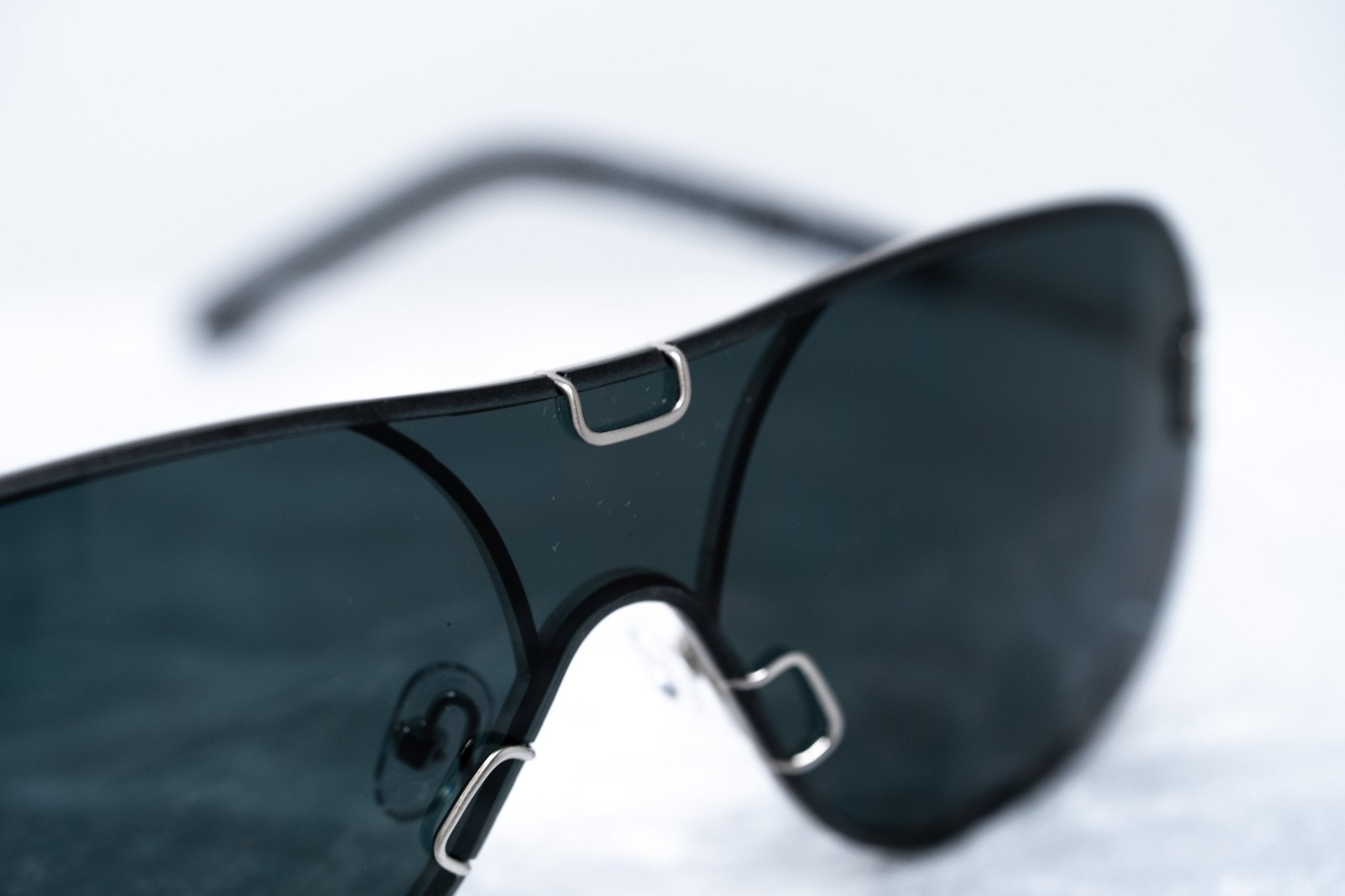 Yohji Yamamoto Sunglasses Silver and Grey YY10ROCKERC1SUN-GR8 Sunglasses