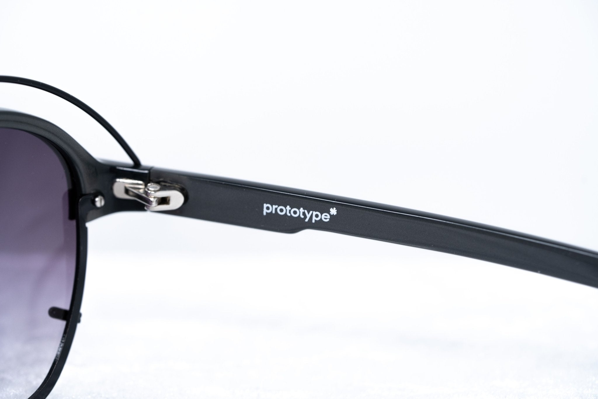 Yohji Yamamoto Sunglasses Grey and Purple YY11ASTRONAUTC3SUN-GR8 Sunglasses