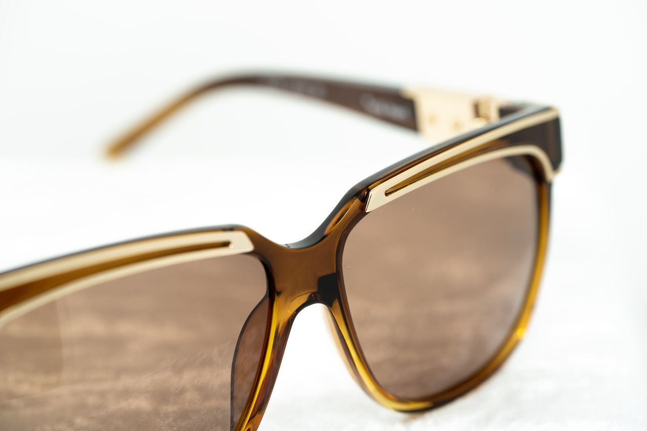 Yohji Yamamoto Sunglasses Rectangular Brown and Bronze-GR8 Sunglasses