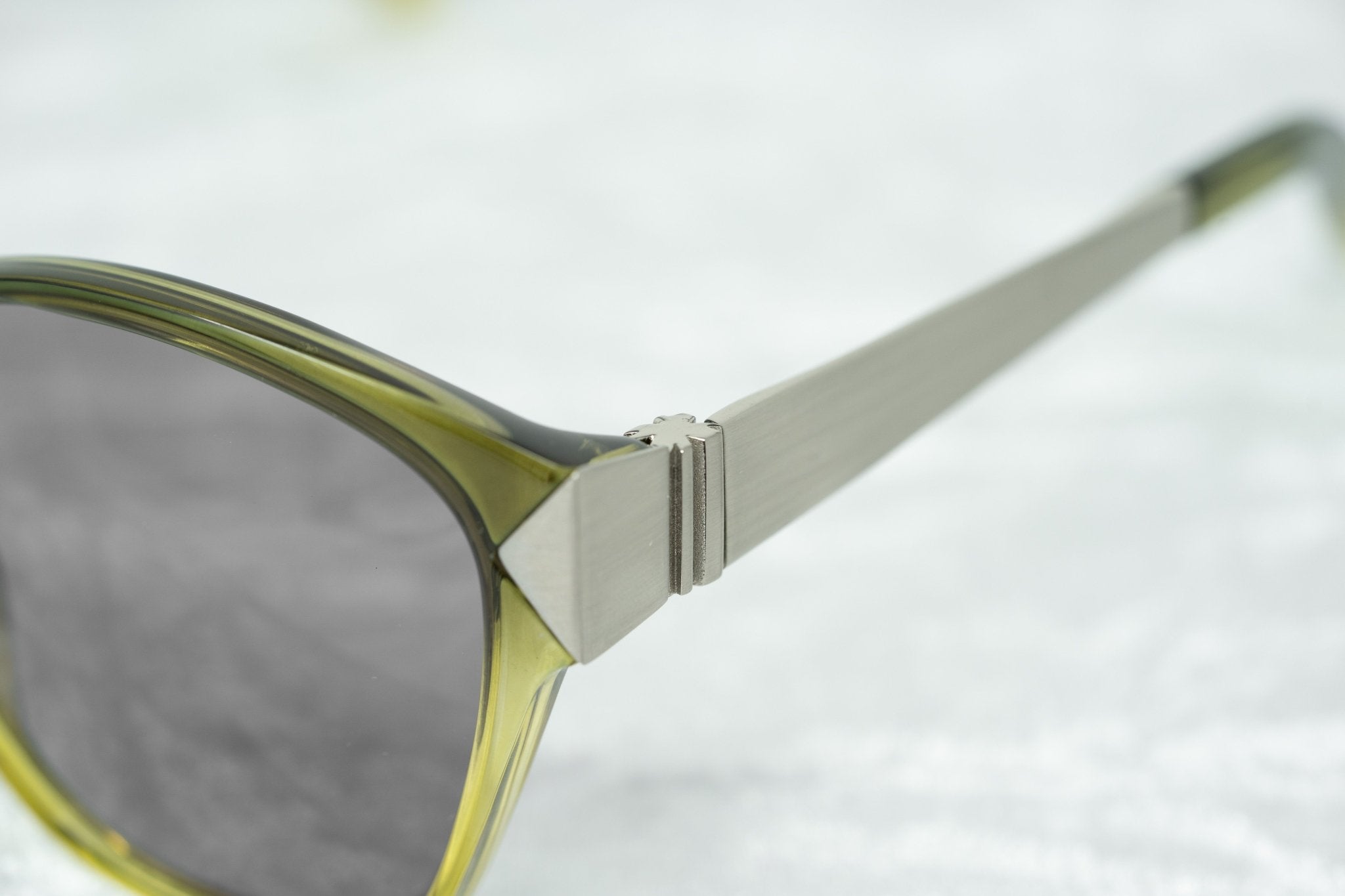 Yohji Yamamoto Sunglasses Rectangular Green and Grey-GR8 Sunglasses