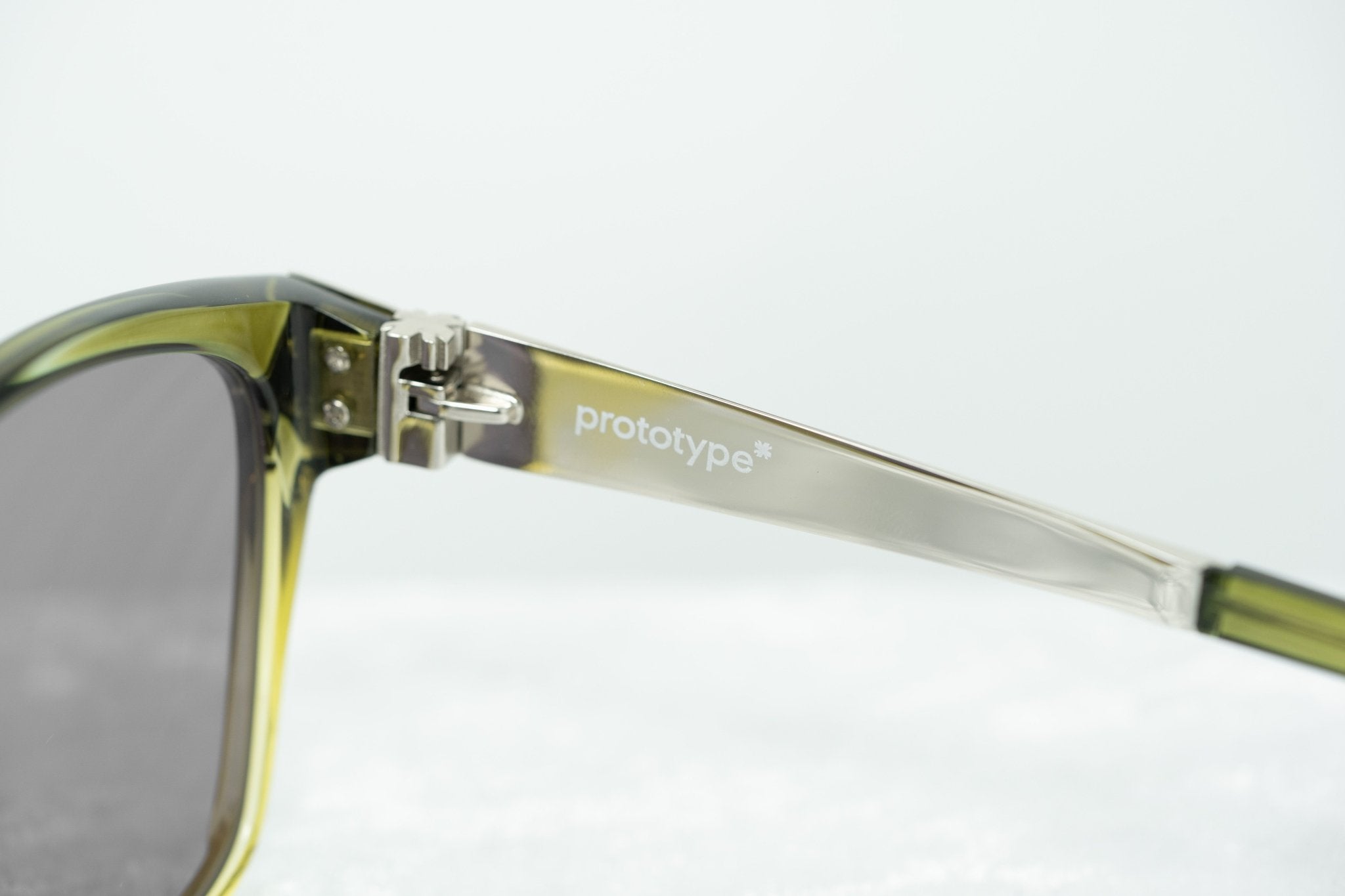 Yohji Yamamoto Sunglasses Rectangular Green and Grey-GR8 Sunglasses