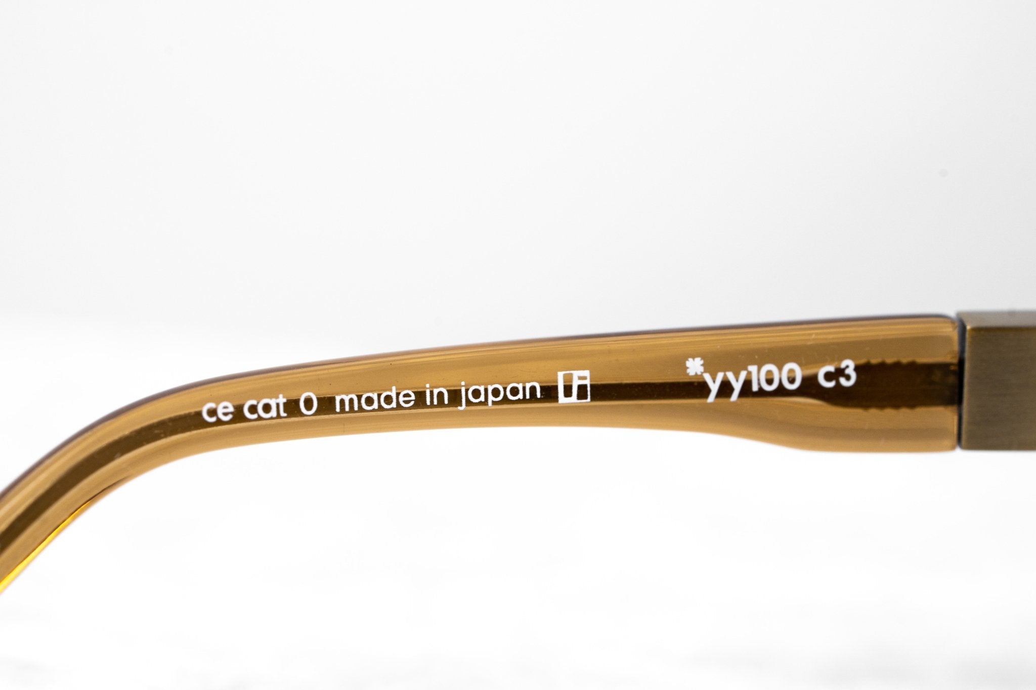 Yohji Yamamoto Sunglasses Rectangular Gold and Brown-GR8 Sunglasses