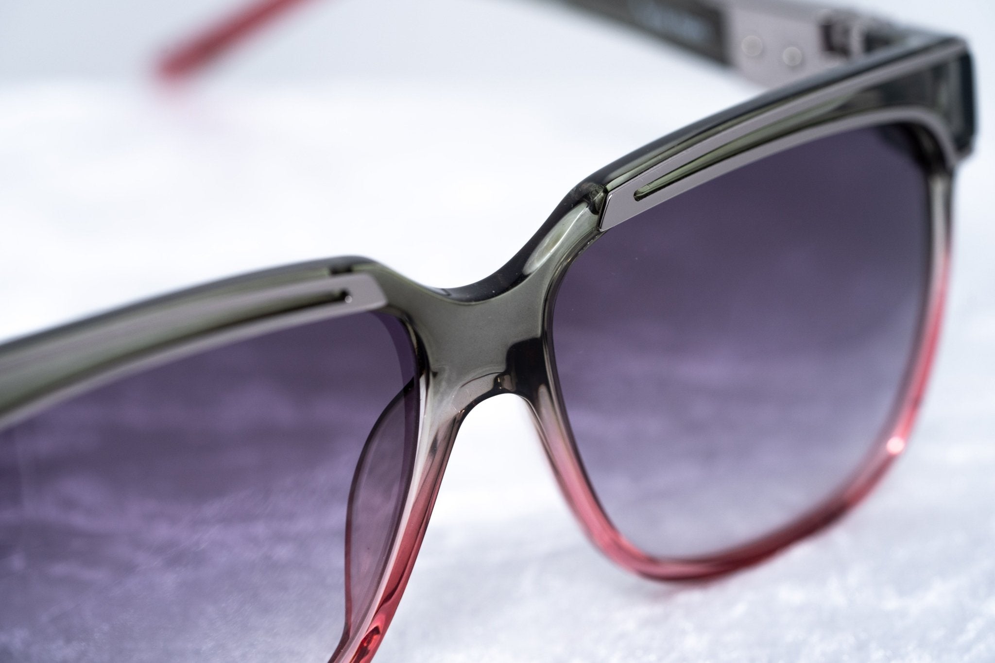 Yohji Yamamoto Sunglasses Rectangular Pink and Purple-GR8 Sunglasses