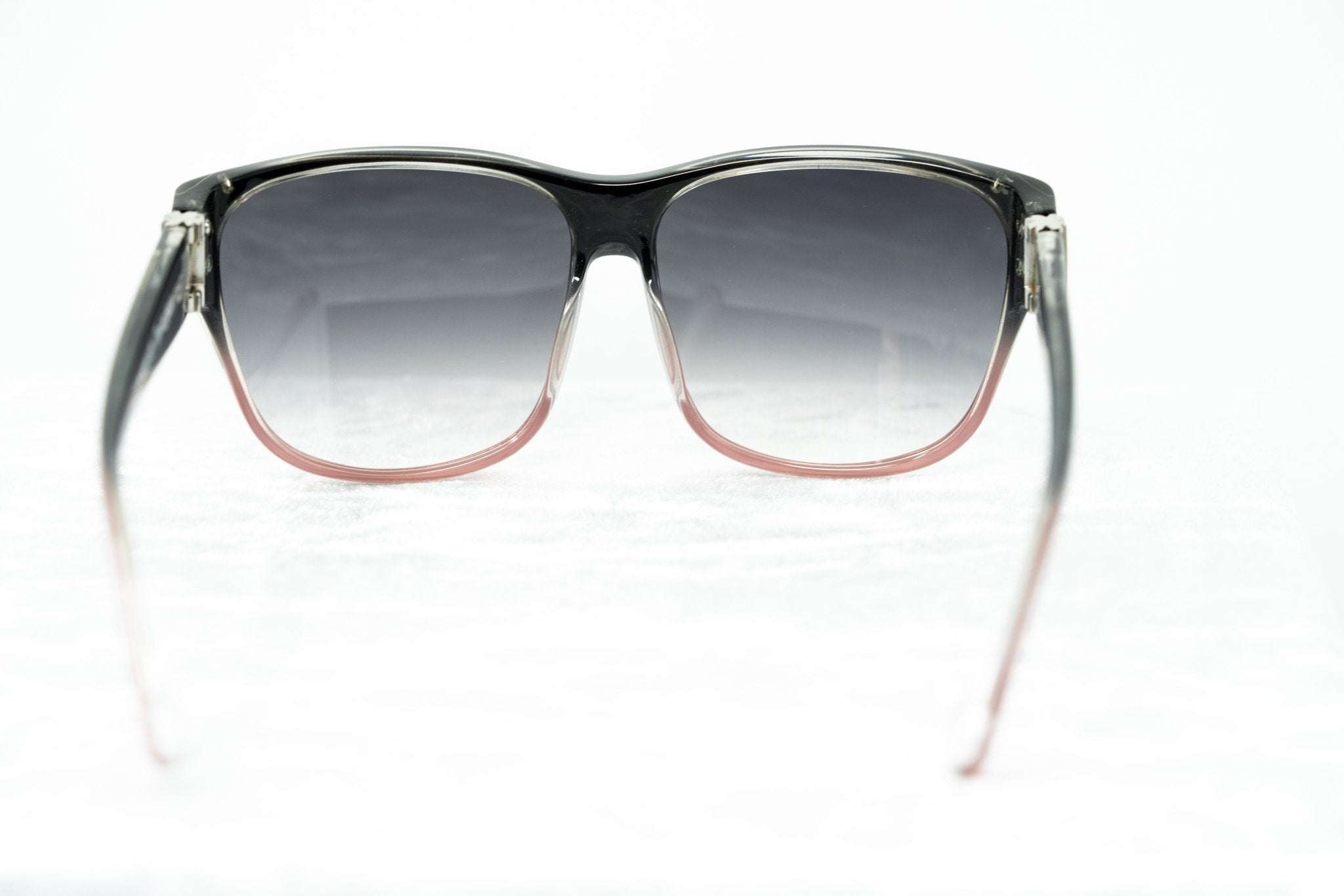 Yohji Yamamoto Unisex Sunglasses Square Black/Pink and Grey Lenses - YY15C4SUN - Watches & Crystals