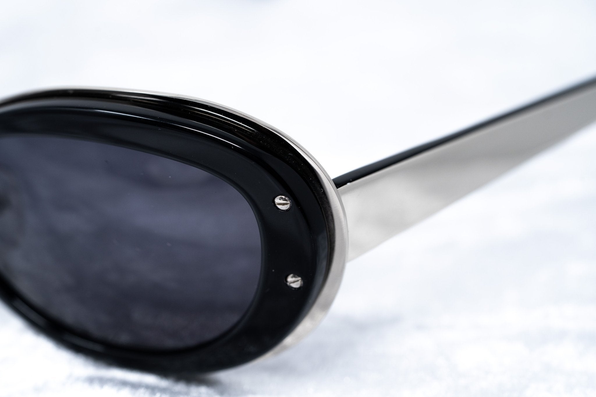 Yohji Yamamoto Ladies Sunglasses Cat Eye Black and Grey-GR8 Sunglasses