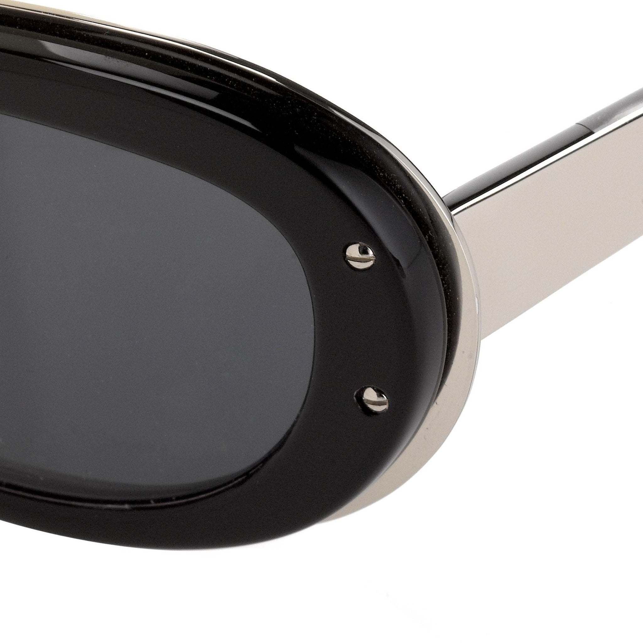 Yohji Yamamoto Ladies Sunglasses Cat Eye Black and Grey-GR8 Sunglasses