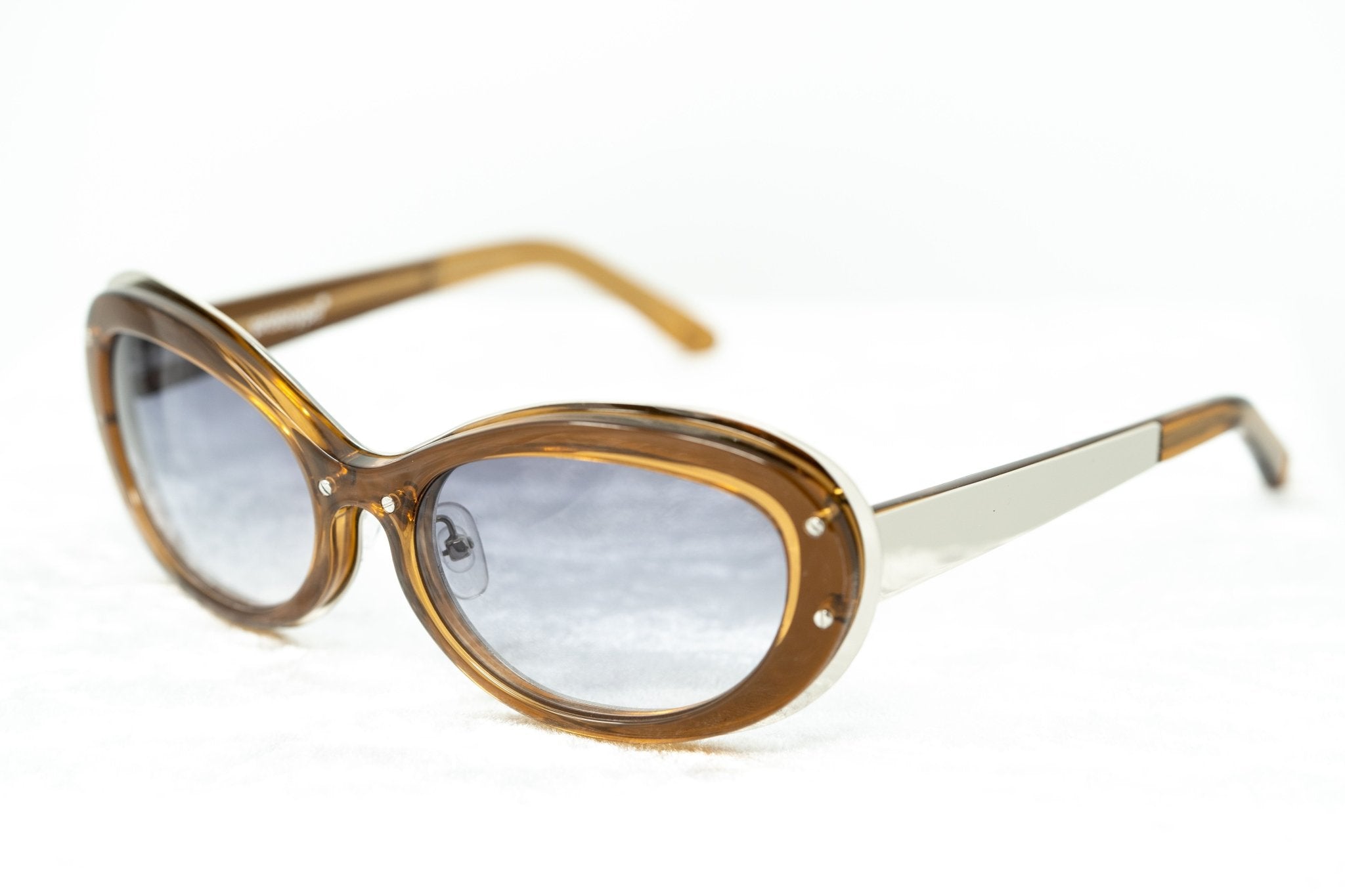 Yohji Yamamoto Sunglasses Cat Eye Brown Frame-GR8 Sunglasses