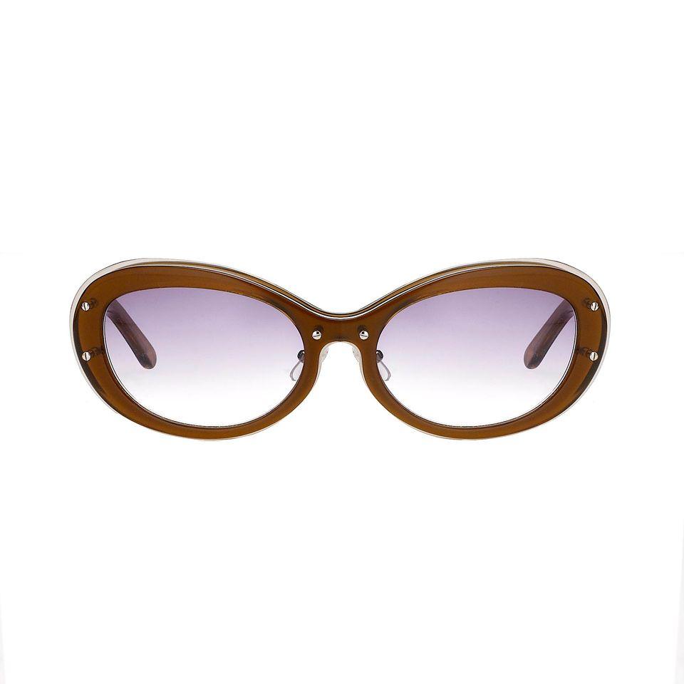 Yohji Yamamoto Sunglasses Cat Eye Brown Frame-GR8 Sunglasses