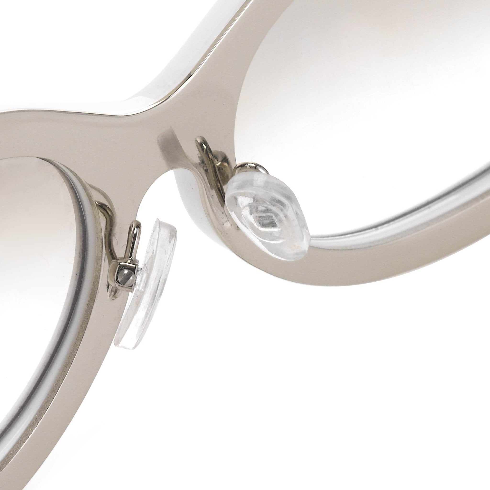 Yohji Yamamoto Sunglasses Cat Eye White and Clear-GR8 Sunglasses