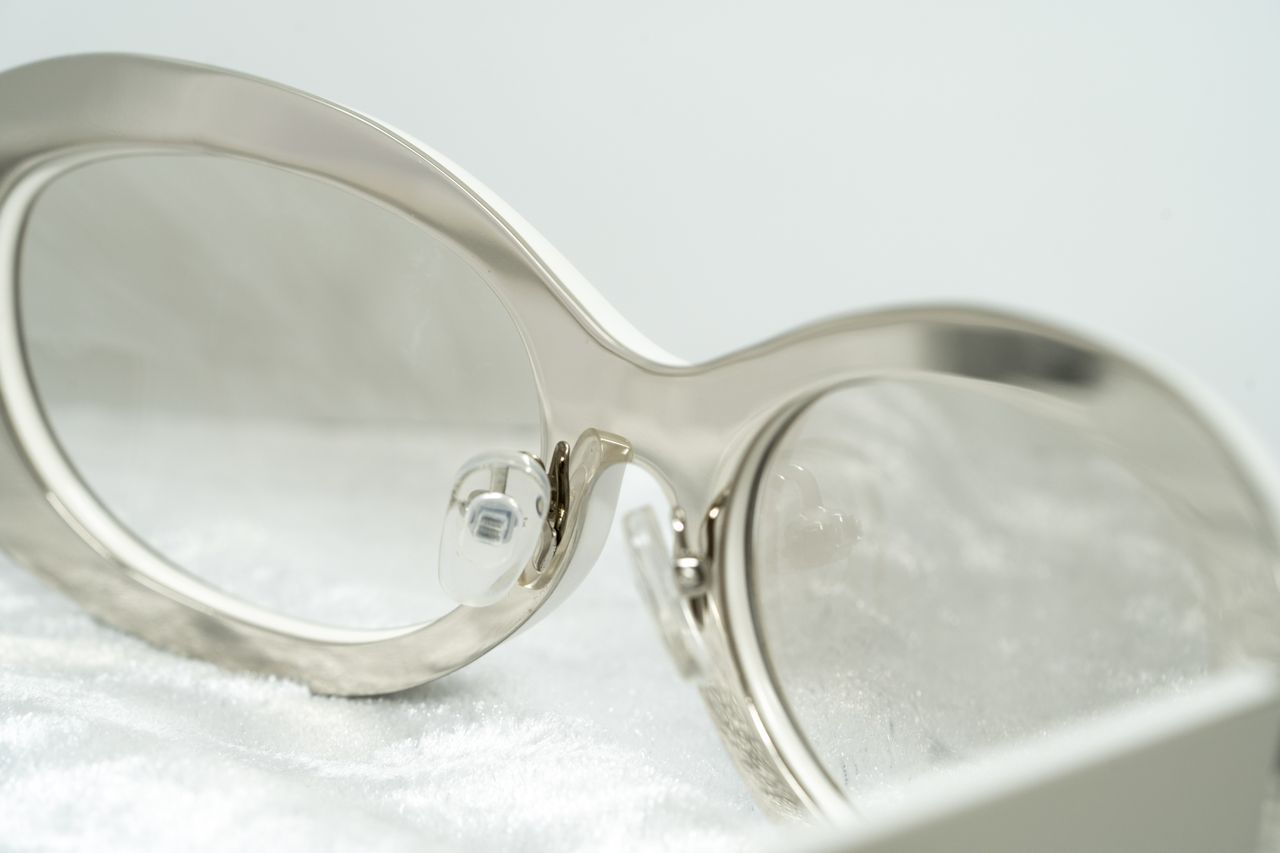 Yohji Yamamoto Sunglasses Cat Eye White and Clear-GR8 Sunglasses