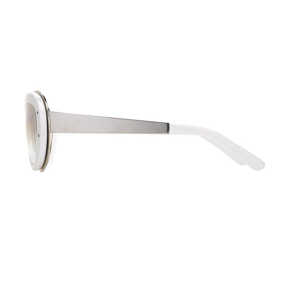 Yohji Yamamoto Sunglasses Cat Eye White and Clear-GR8 Sunglasses